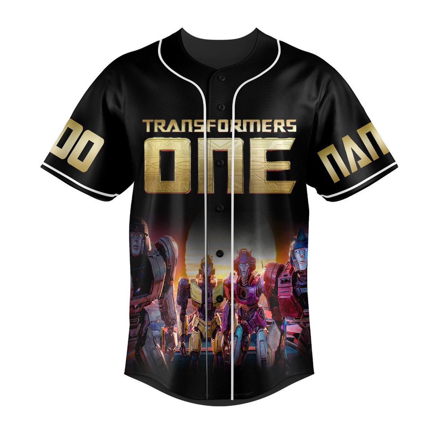Transformers One Baseball Jersey For Men Women And Kids Gift