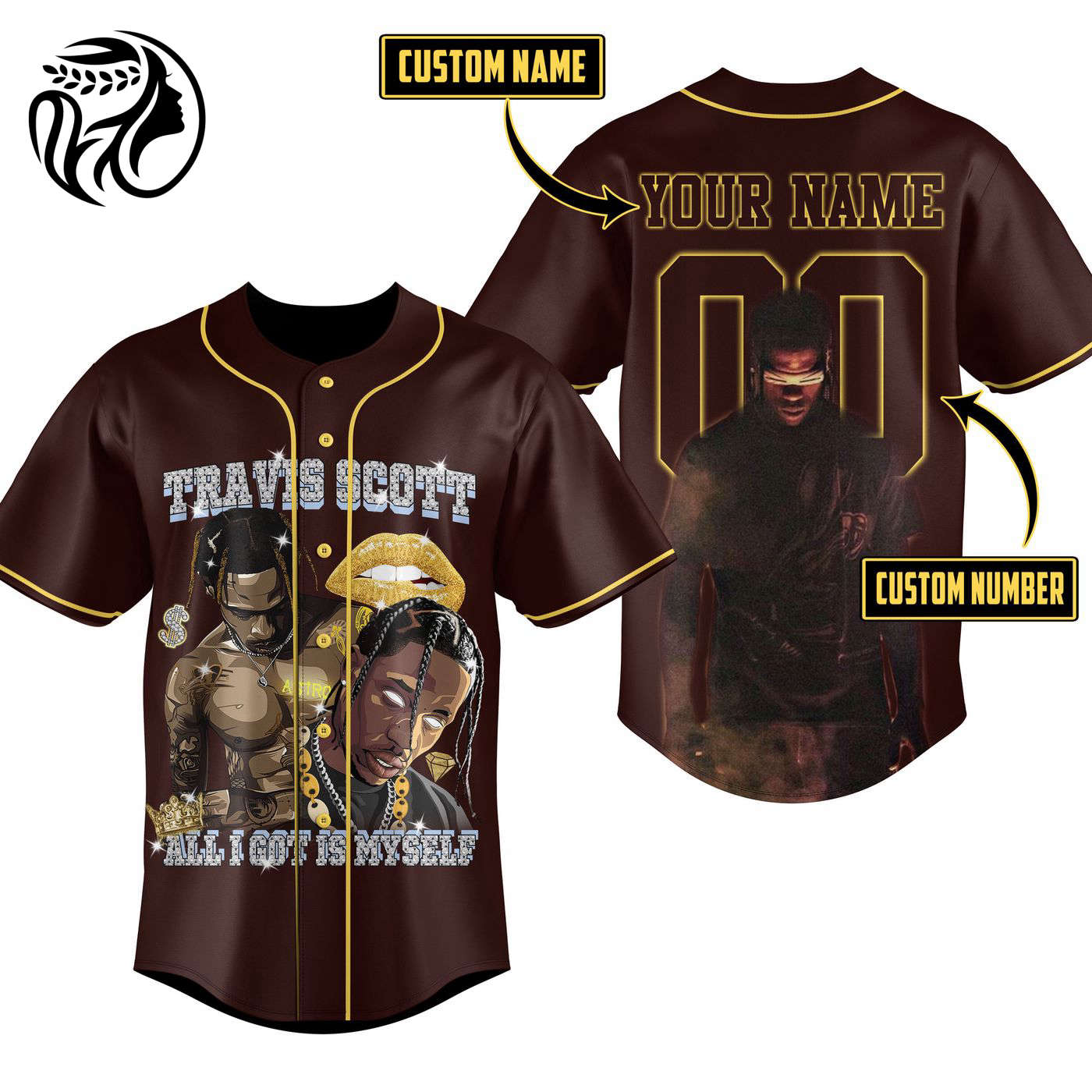 Travis Scott Baseball Jersey For Men Women And Kids Gift
