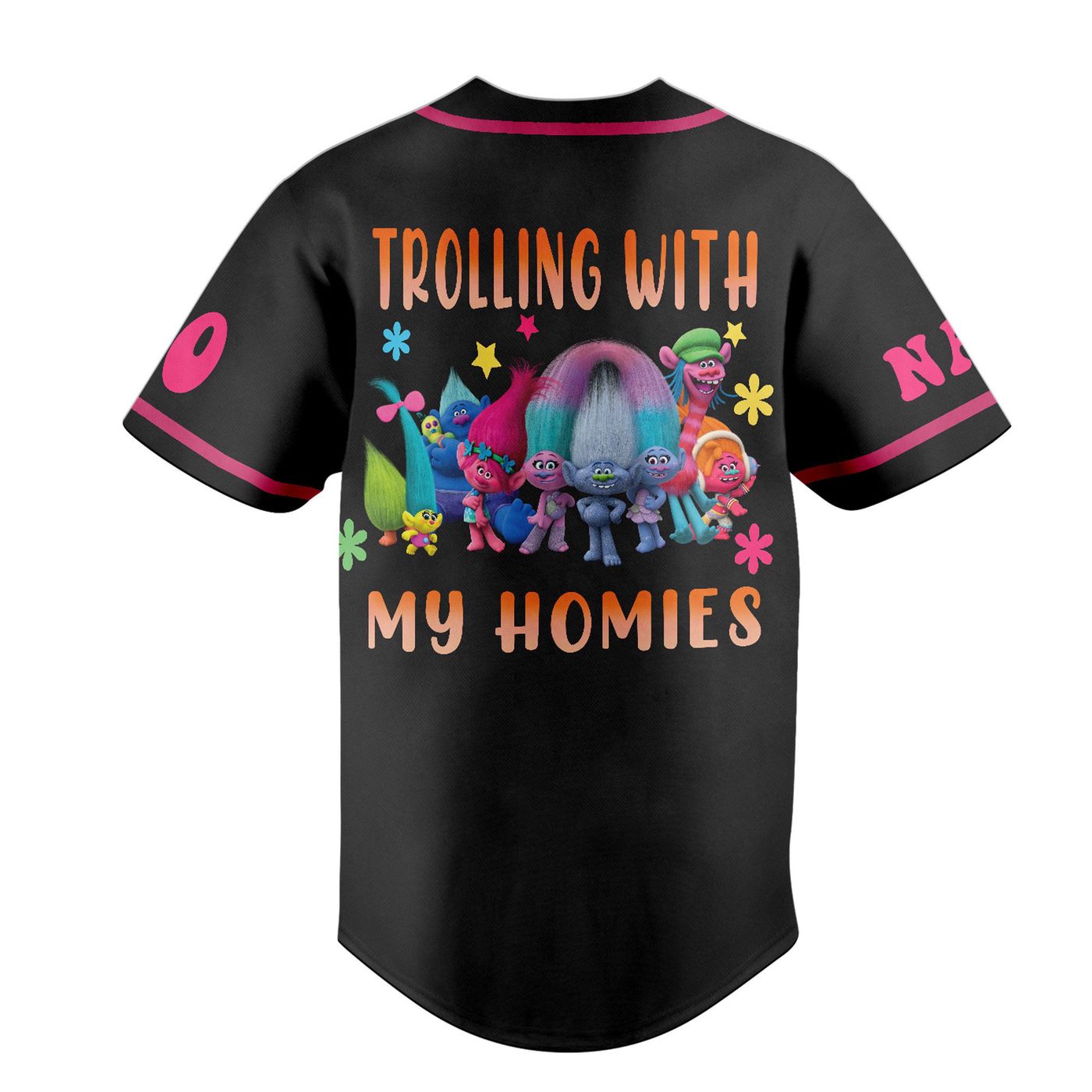 Trolls Baseball Jersey For Men Women And Kids Gift
