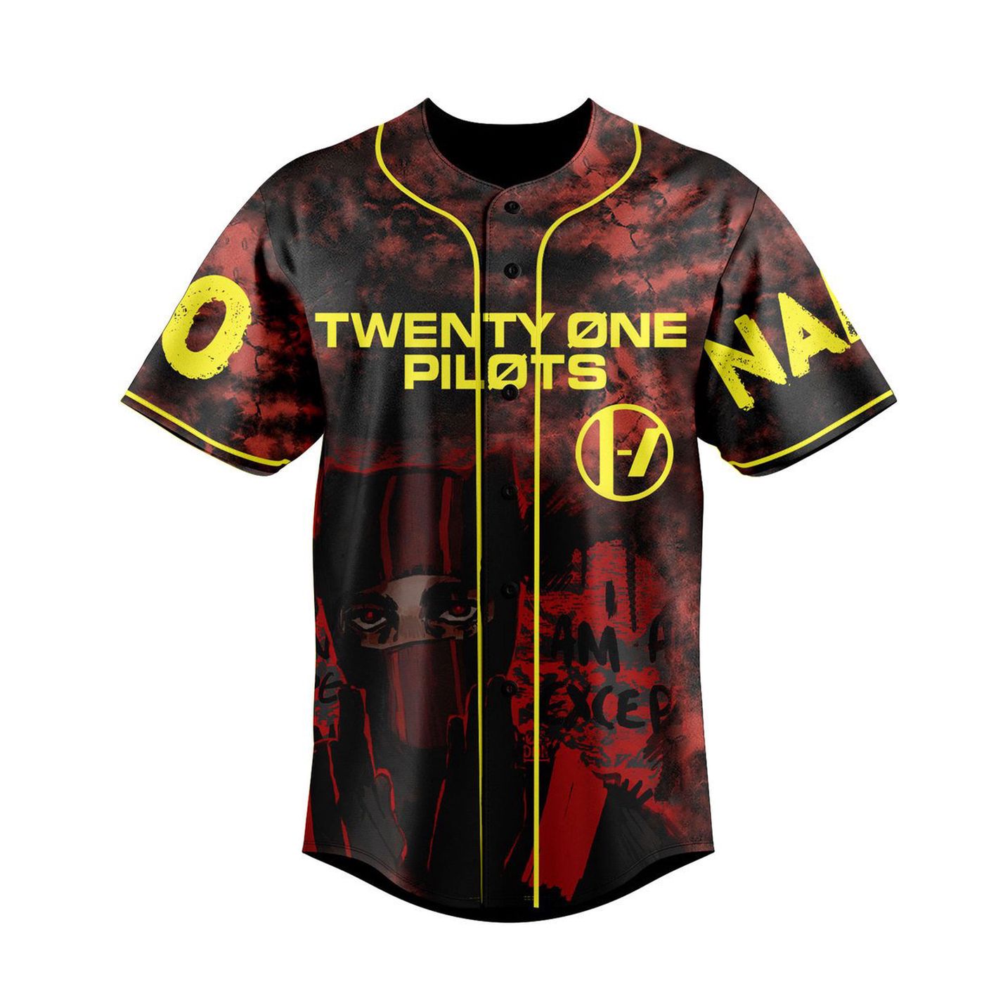 Twenty One Pilots Baseball Jersey For Men Women And Kids Gift