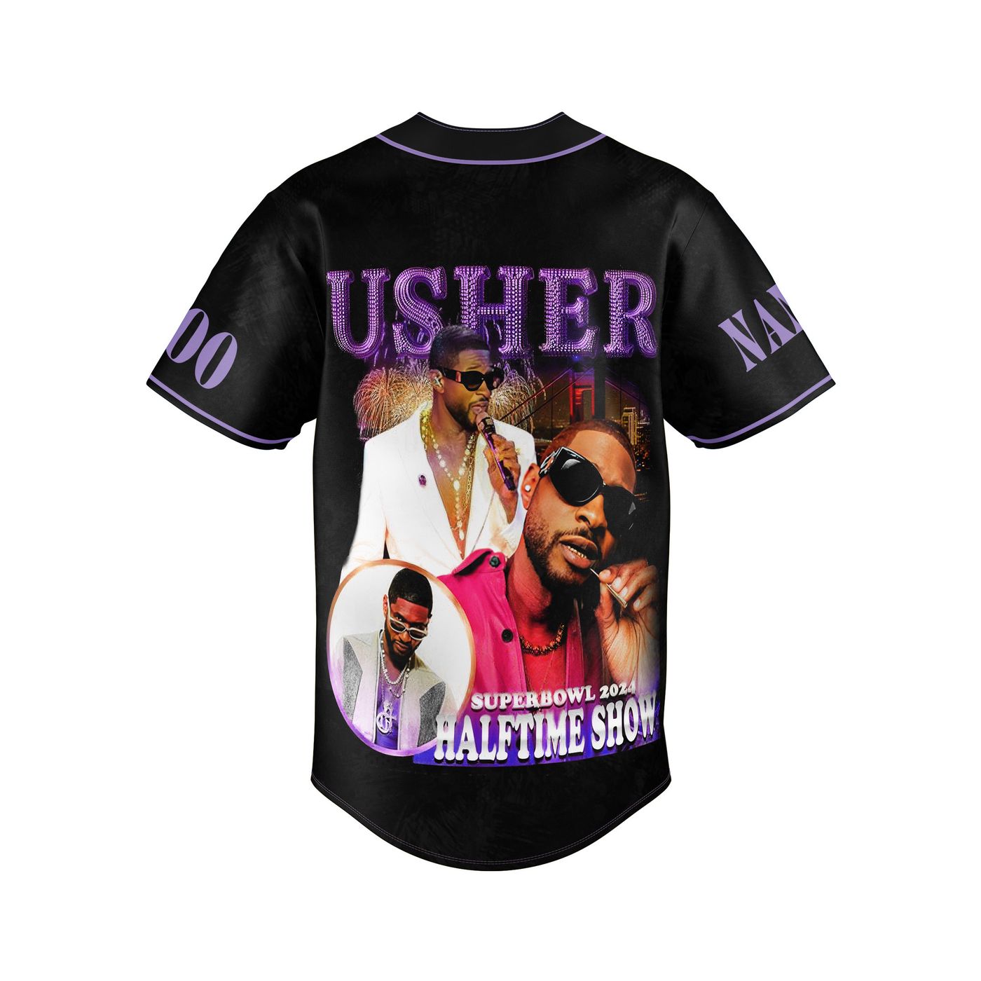 Usher Baseball Jersey For Men Women And Kids Gift