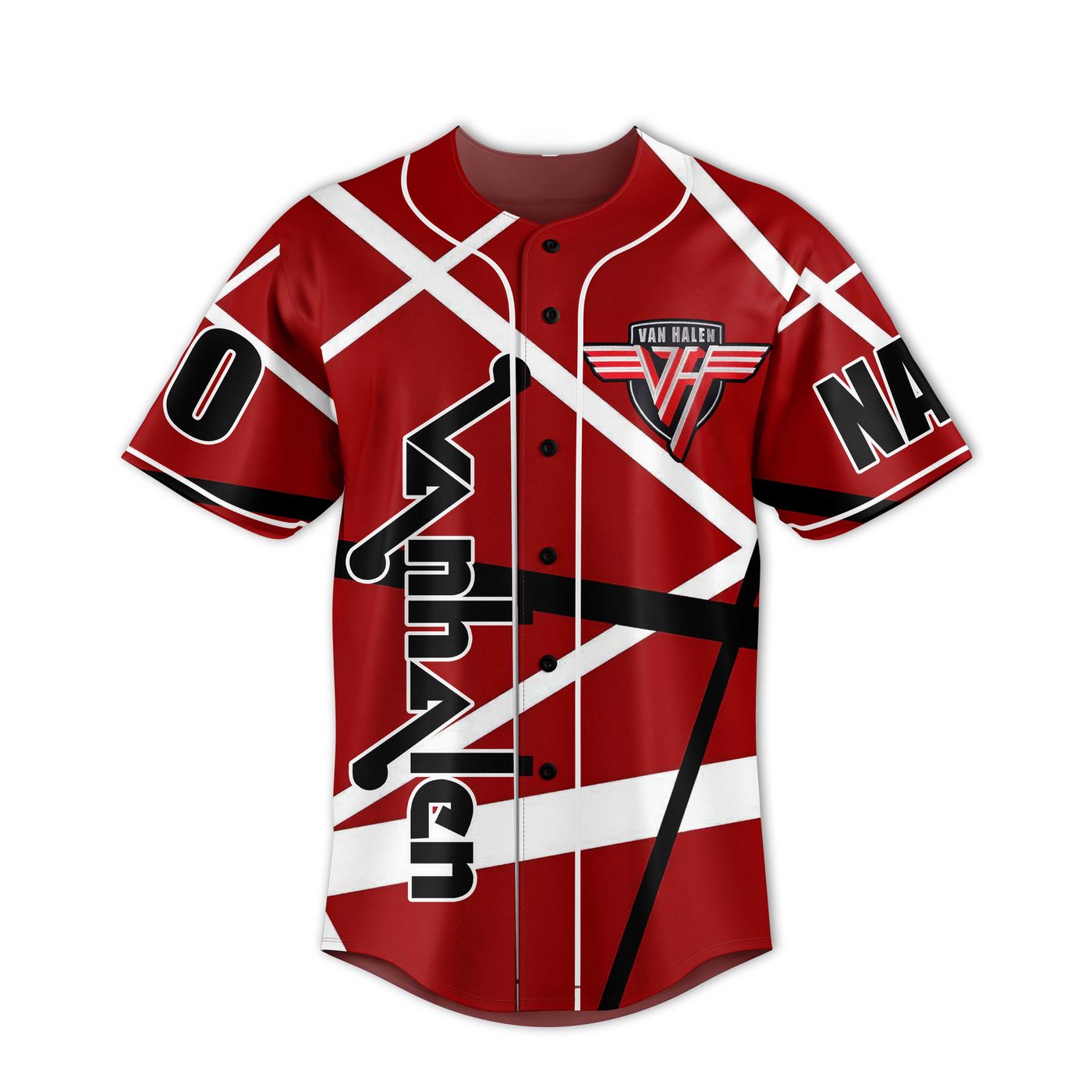 Van Halen Baseball Jersey For Men Women And Kids Gift