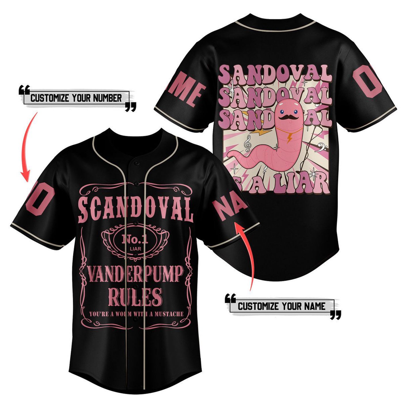 Vanderpump Rules Baseball Jersey For Men Women And Kids Gift