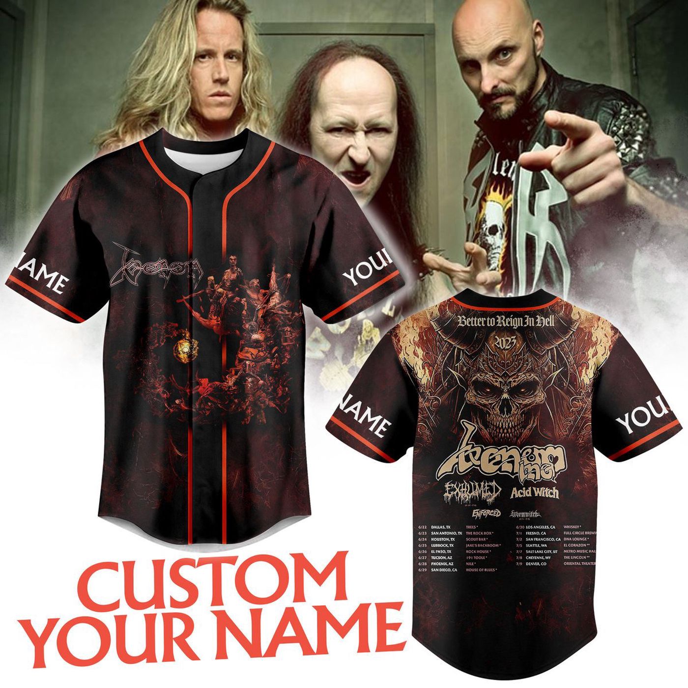 Venom Inc Baseball Jersey For Men Women And Kids Gift