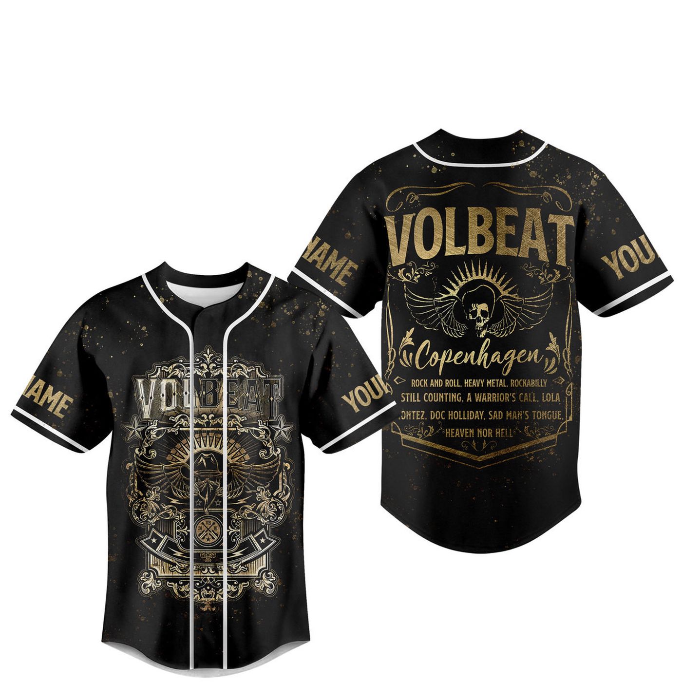 Volbeat Baseball Jersey For Men Women And Kids Gift