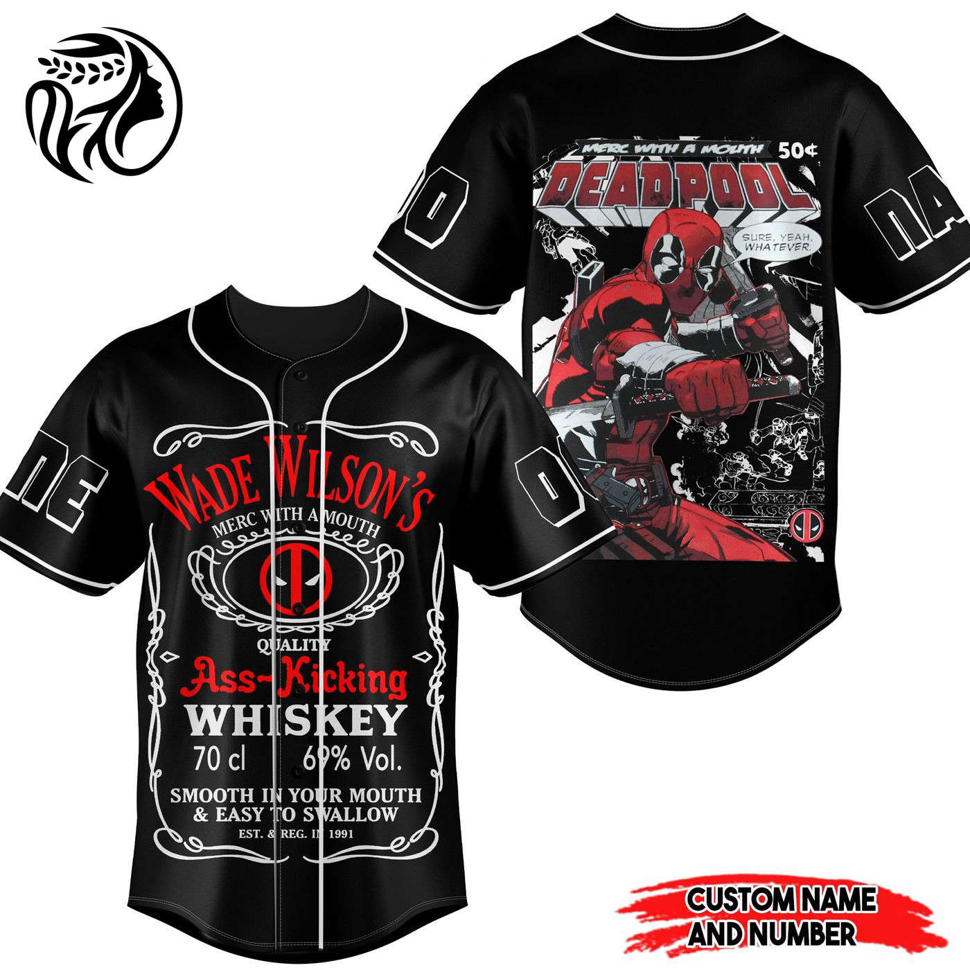 Wade Wilson Baseball Jersey For Men Women And Kids Gift