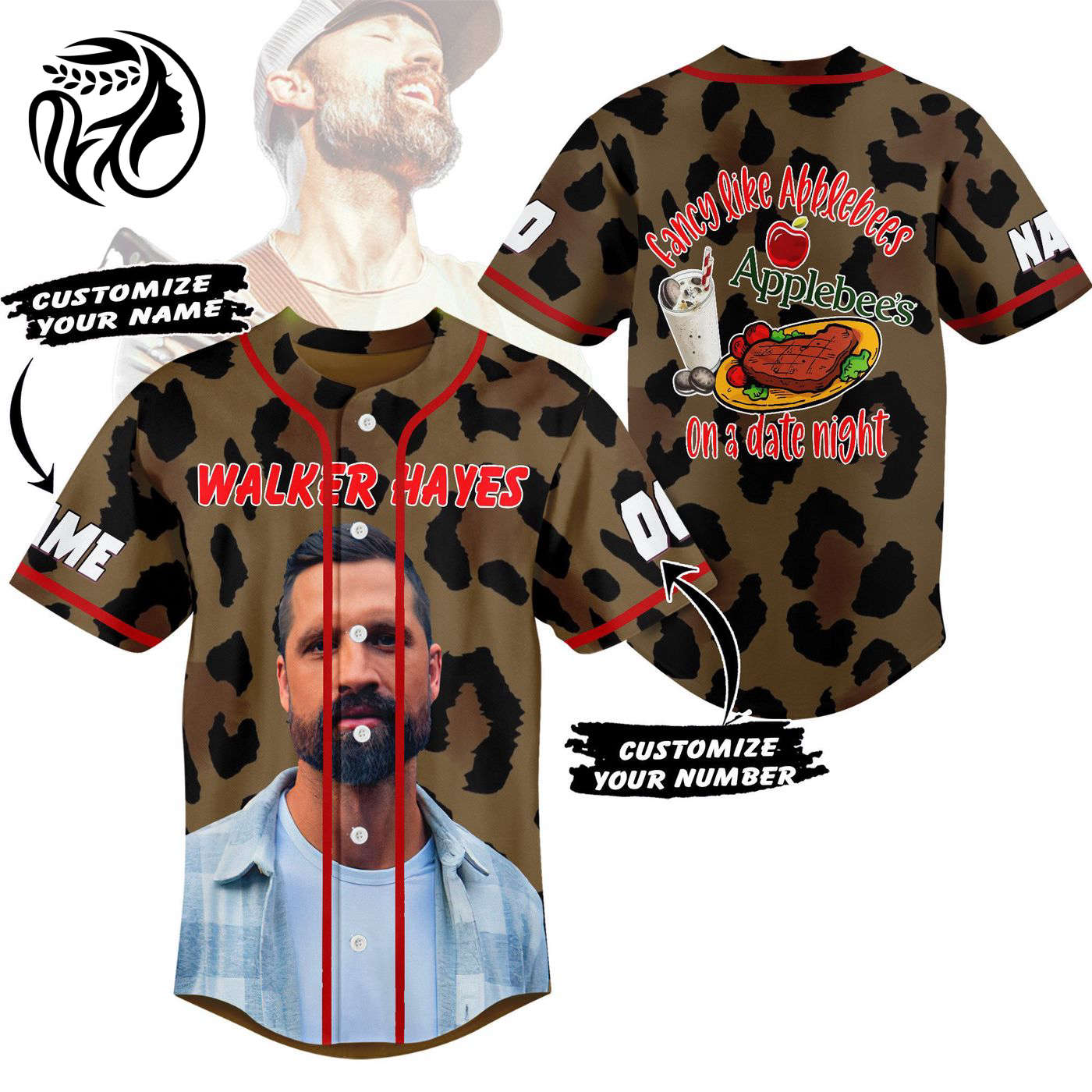 Walker Hayes Baseball Jersey For Men Women And Kids Gift