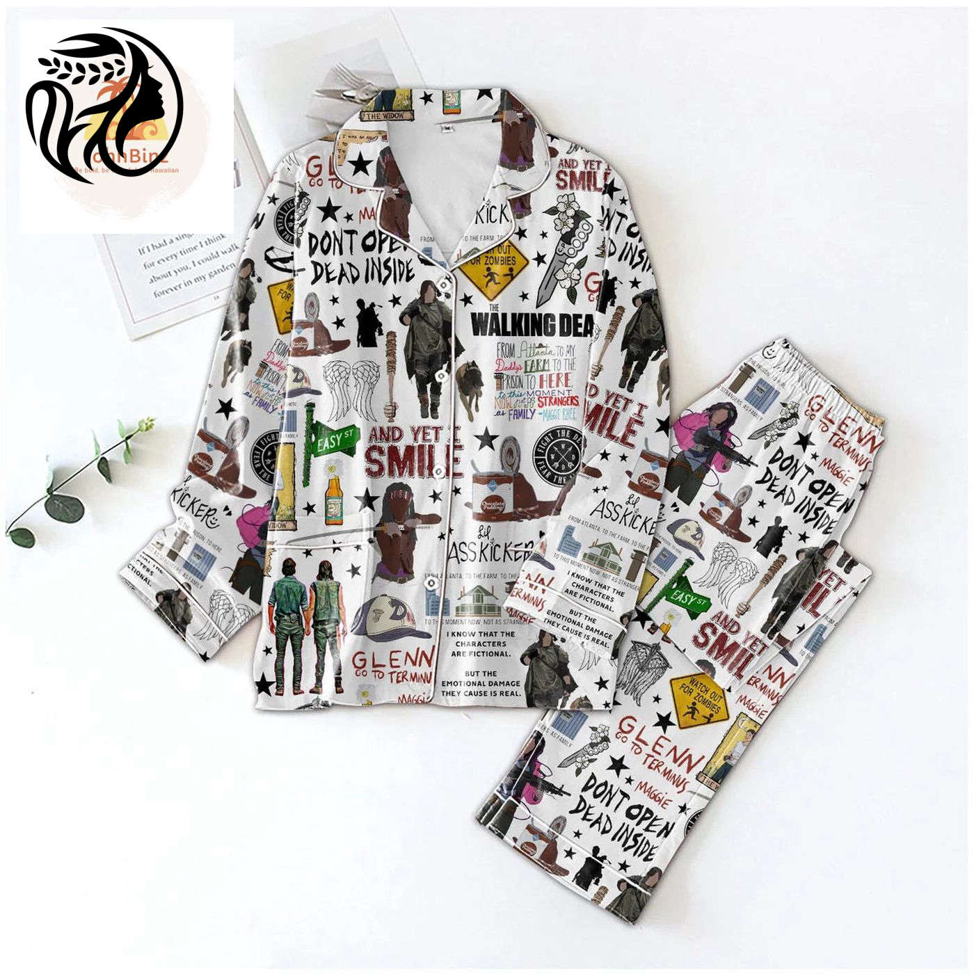 Ultimate Walking Dead Pajama Set – Perfect Movie Pajamas for the Party! A Must-Have Walking Dead Gift