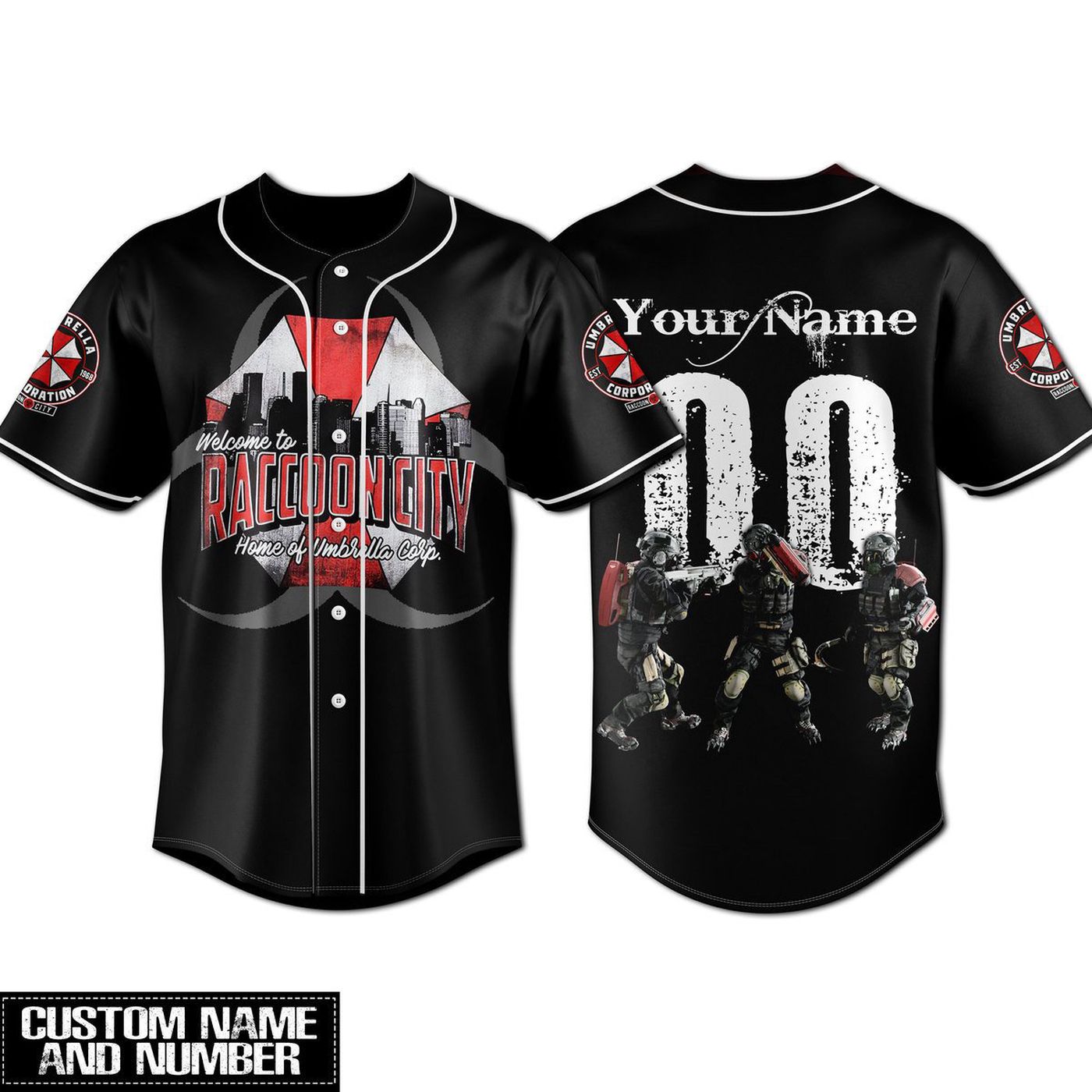 Welcome to Raccoon City Baseball Jersey For Men Women And Kids Gift