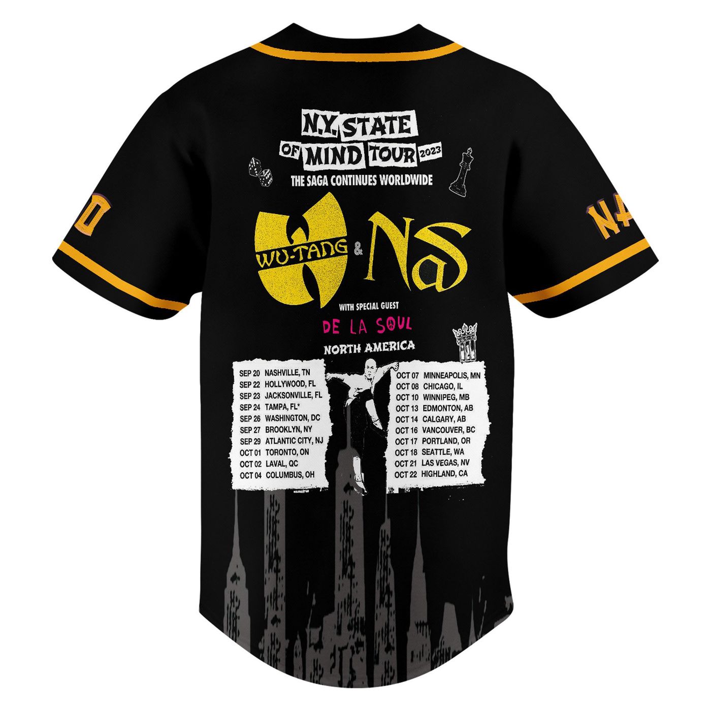 Wu Tang Clan Baseball Jersey For Men Women And Kids Gift