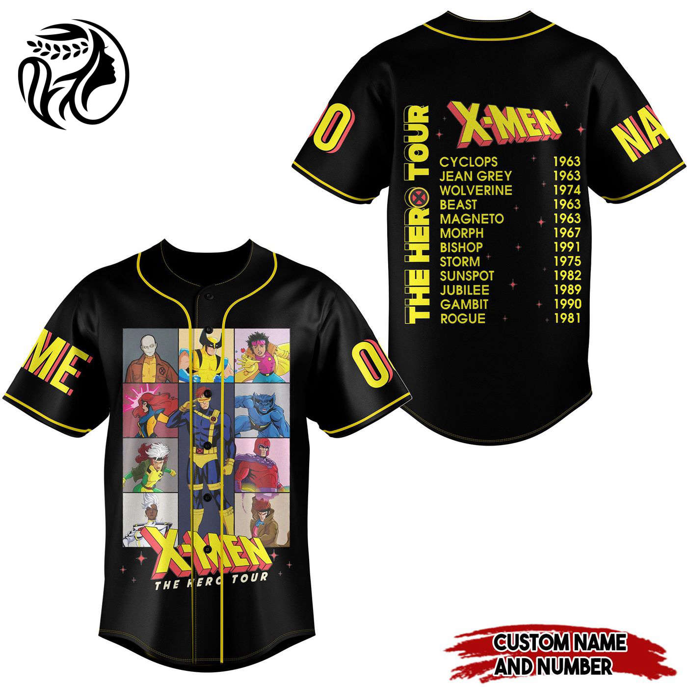 X-Men Baseball Jersey For Men Women And Kids Gift
