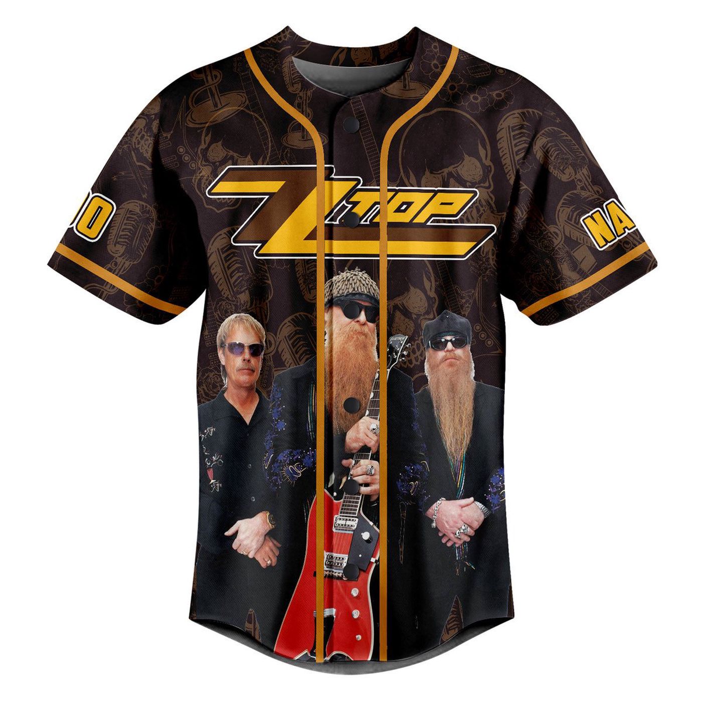ZZ Top Baseball Jersey For Men Women And Kids Gift