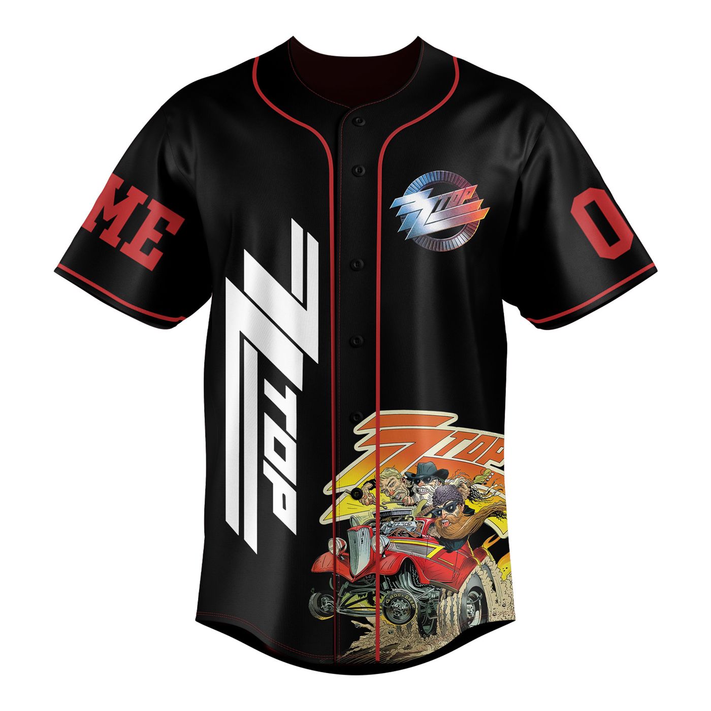 ZZTop Baseball Jersey For Men Women And Kids Gift