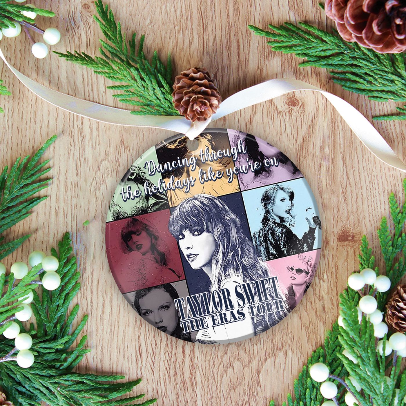 10PCS Taylor Swift Fixed Shape 2-sided Acrylic Ornament Gift