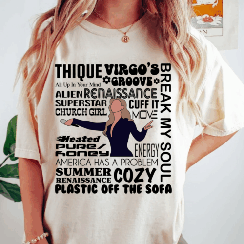 Beyonce Renaissance Shirt: Full Tracklist – Show Off Your Love for Queen Bey!