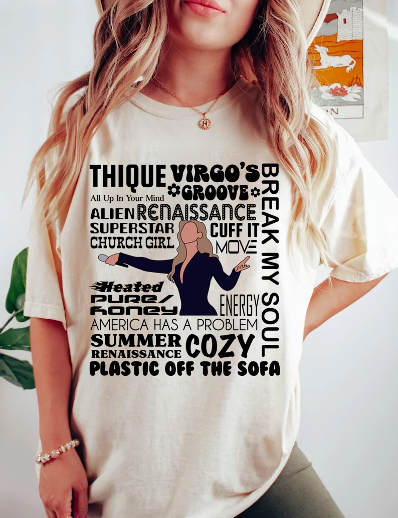 Beyonce Renaissance Shirt: Full Tracklist – Show Off Your Love for Queen Bey!