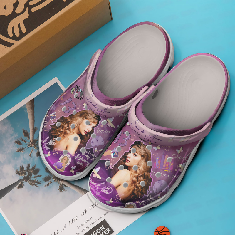 Taylor Swift Speak Now Clogs: Perfect Gift for Swifties – Unique and Stylish Footwear