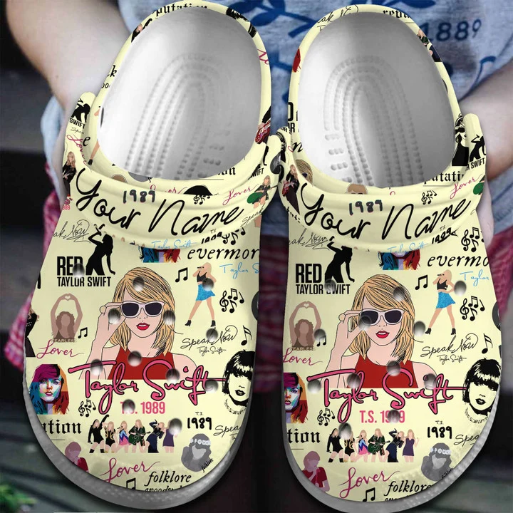 Get Personalized Taylor Swift Clogs: Beautiful Singer Fan Merchandise