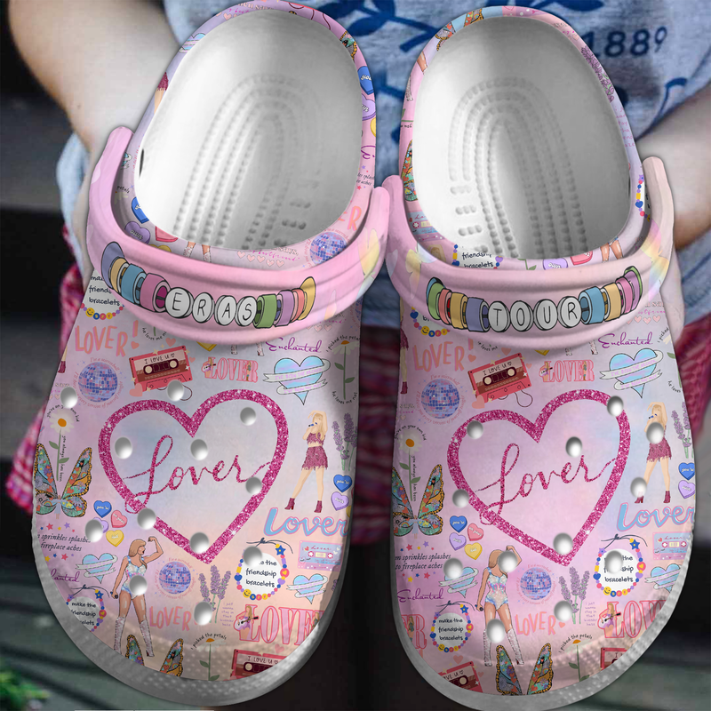 Shop the Stylish Taylor Swift Pink Clogs – Perfect Gift for Swifties on The Eras Tour! 🎶