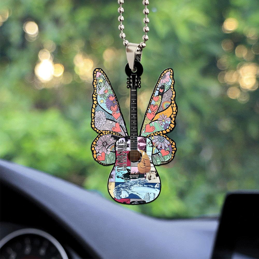 Taylor Swift Custom Shape-sided Acrylic Car Ornament