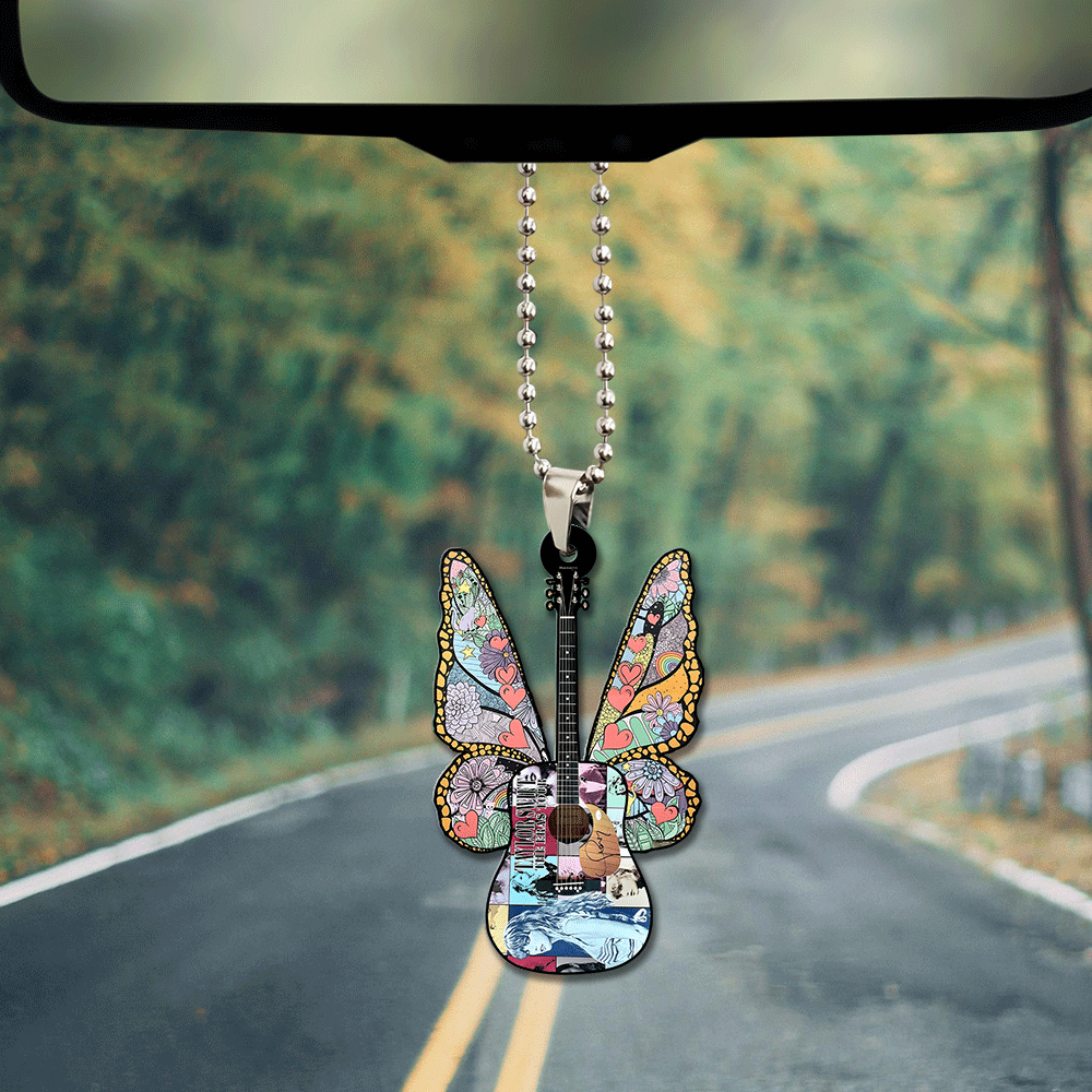 Taylor Swift Custom Shape-sided Acrylic Car Ornament