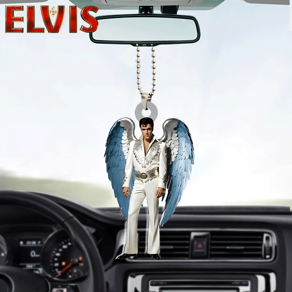Elvis Presley Custom Shape-sided Acrylic Car Ornament Gift Elvis Presley Custom Shape-sided Acrylic Car Ornament Gift