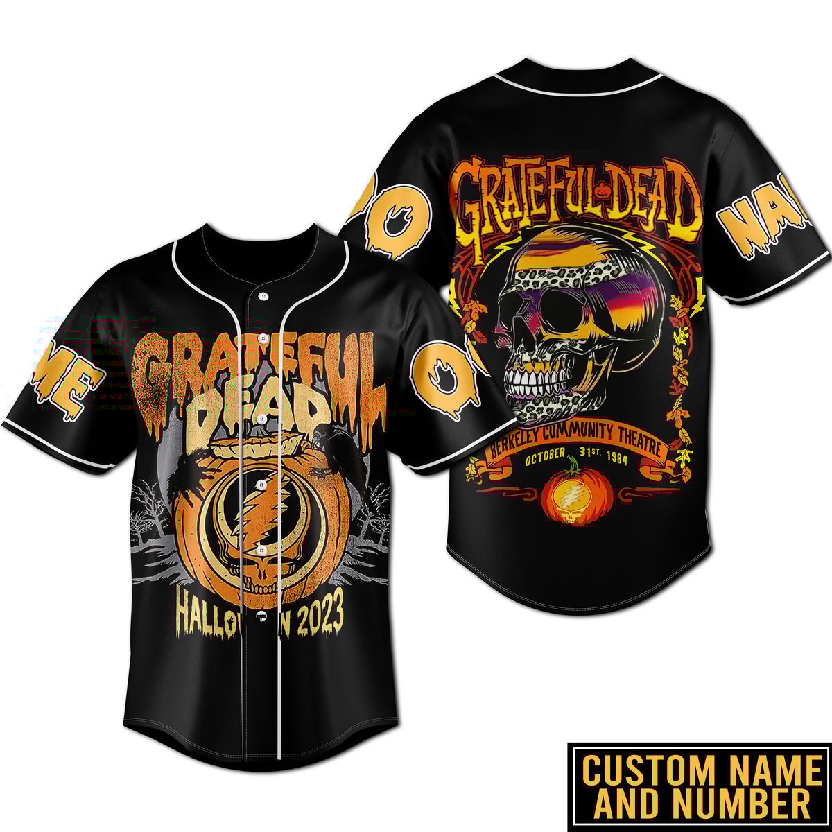 Grateful Dead Baseball Jersey For Men Women And Kids Gift