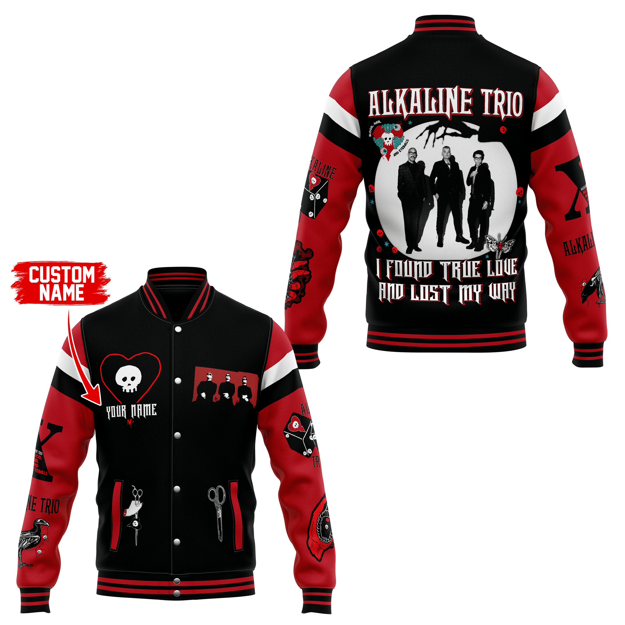 Alkaline Trio New Premium Baseball Jacket Gift For Fan