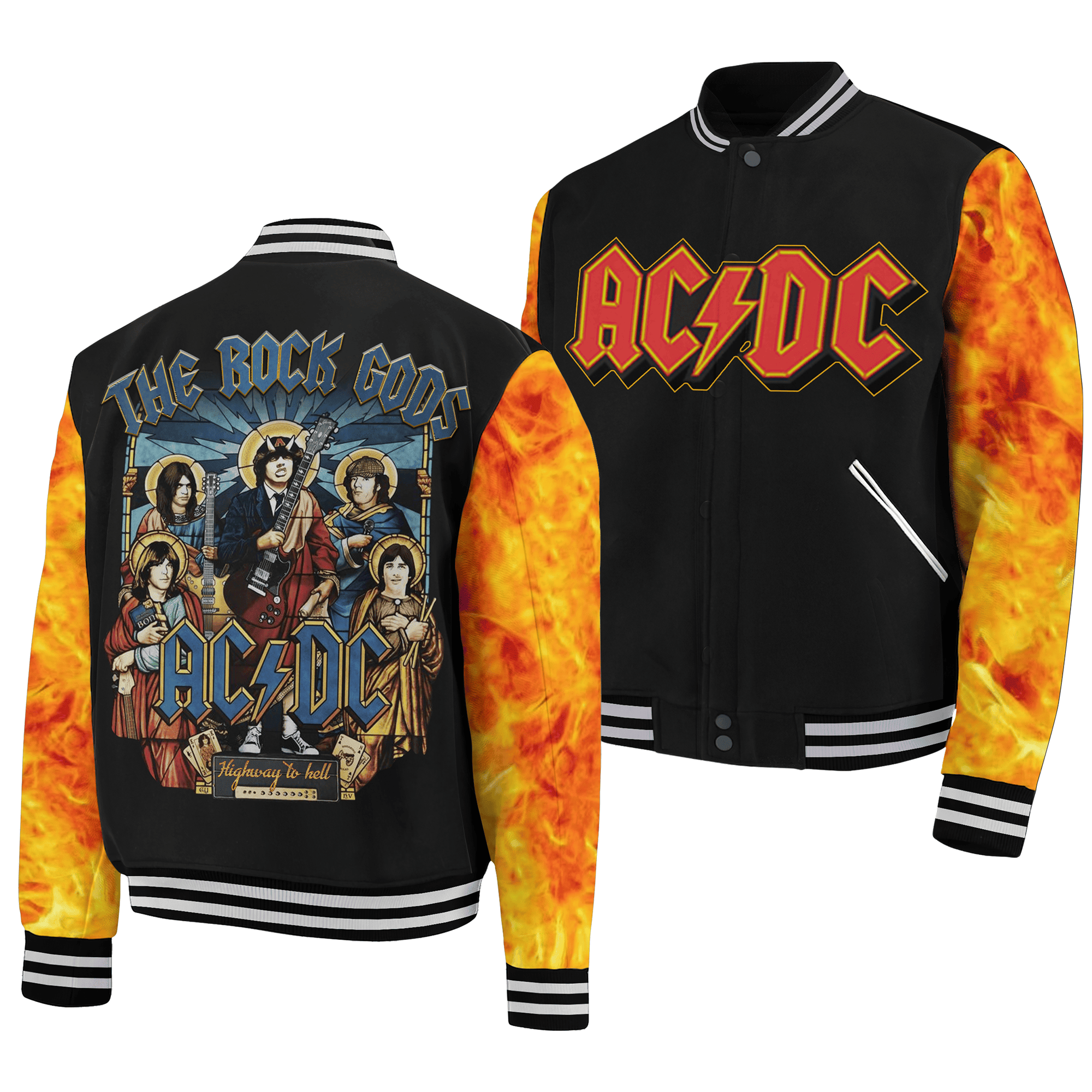 ACDC New Premium Baseball Jacket Gift For Fan