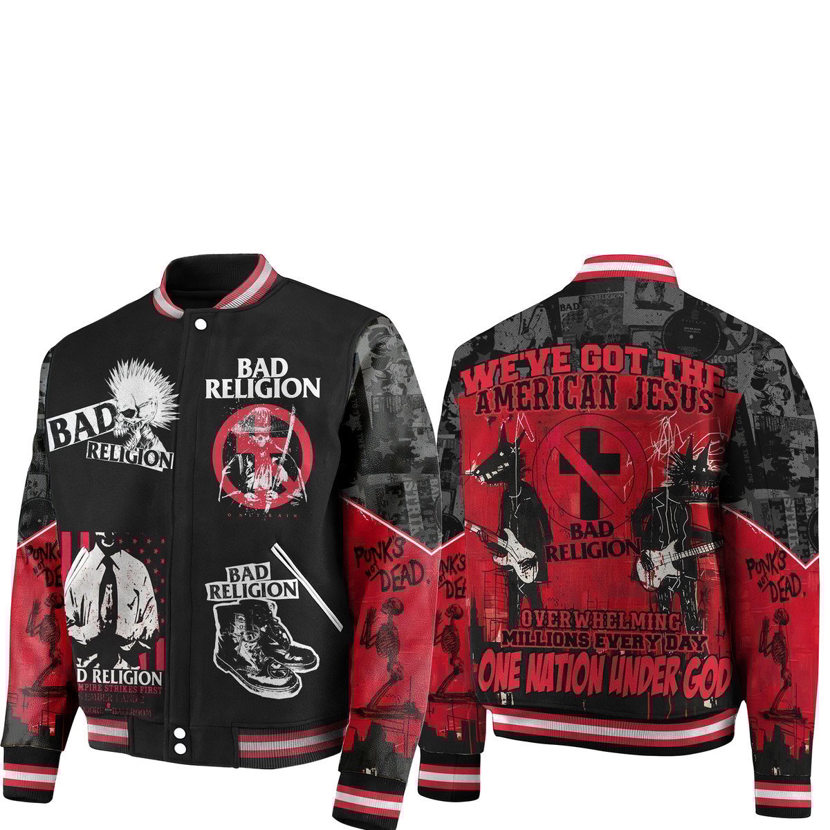 Bad Religion New Premium Baseball Jacket Gift For Fan
