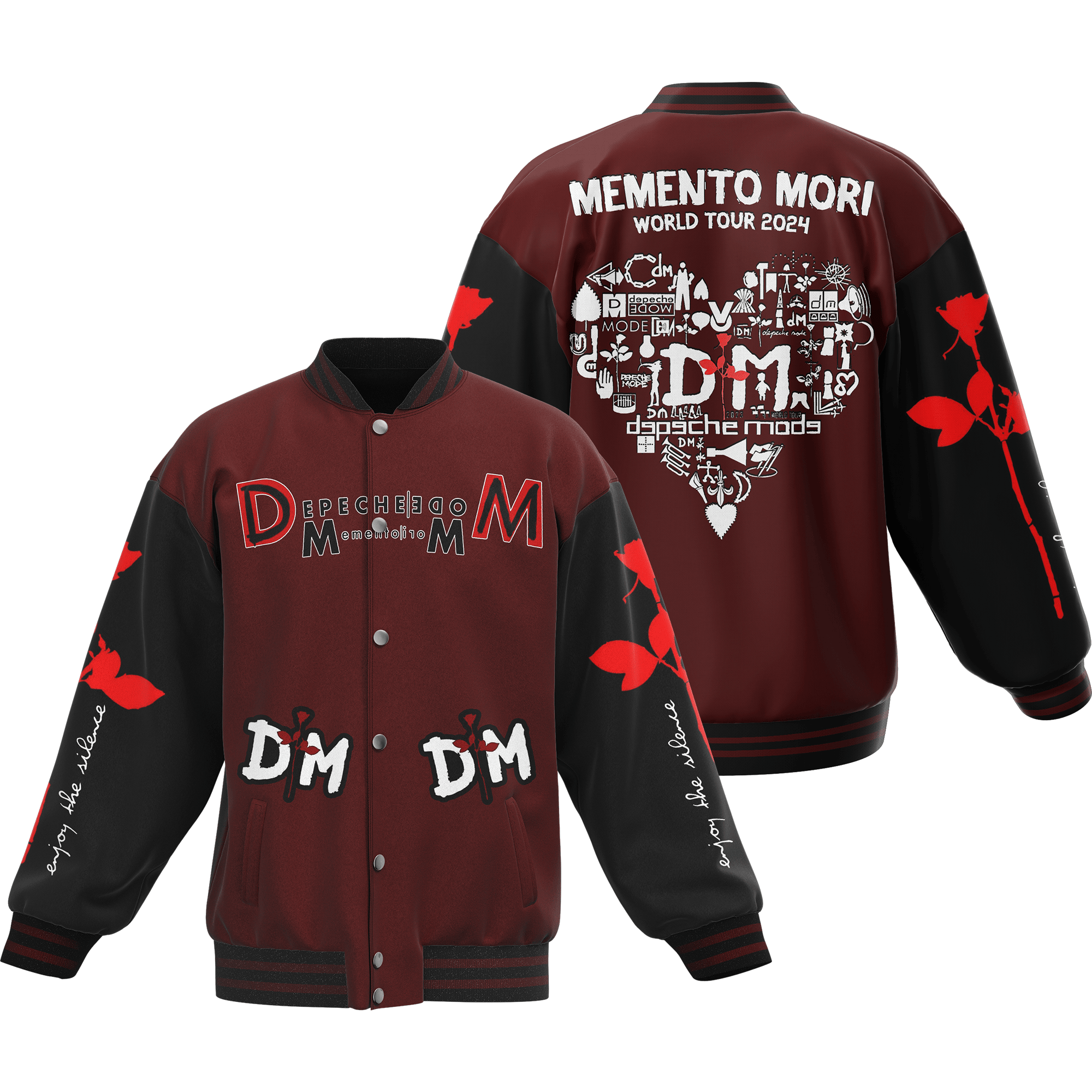Depeche Mode New Premium Baseball Jacket Gift For Fan