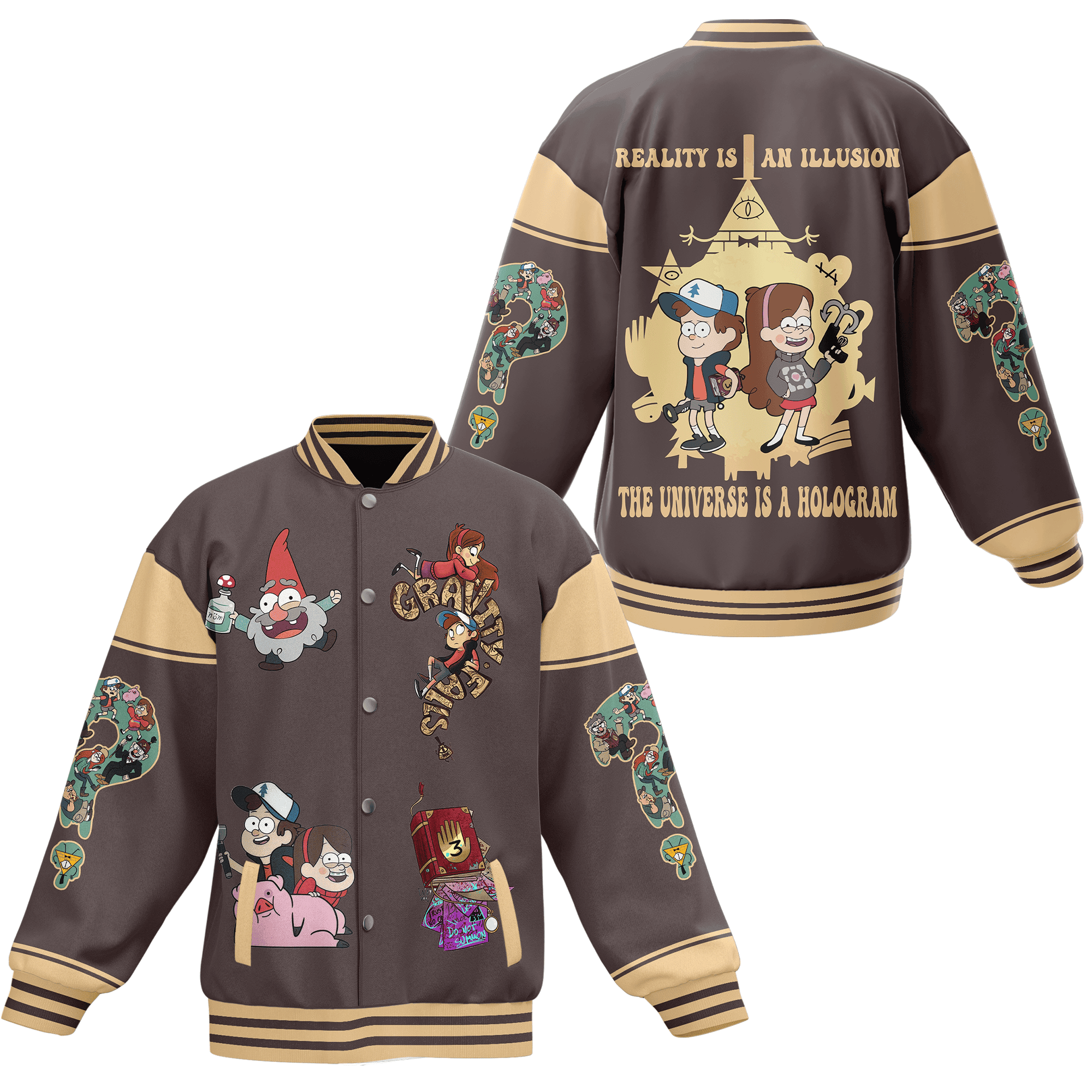 Gravity Falls New Premium Baseball Jacket Gift For Fan