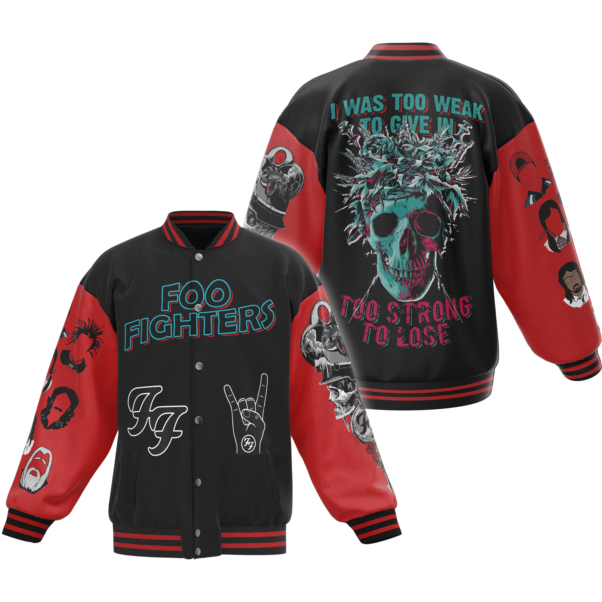 Foo Fighters New Premium Baseball Jacket Gift For Fan