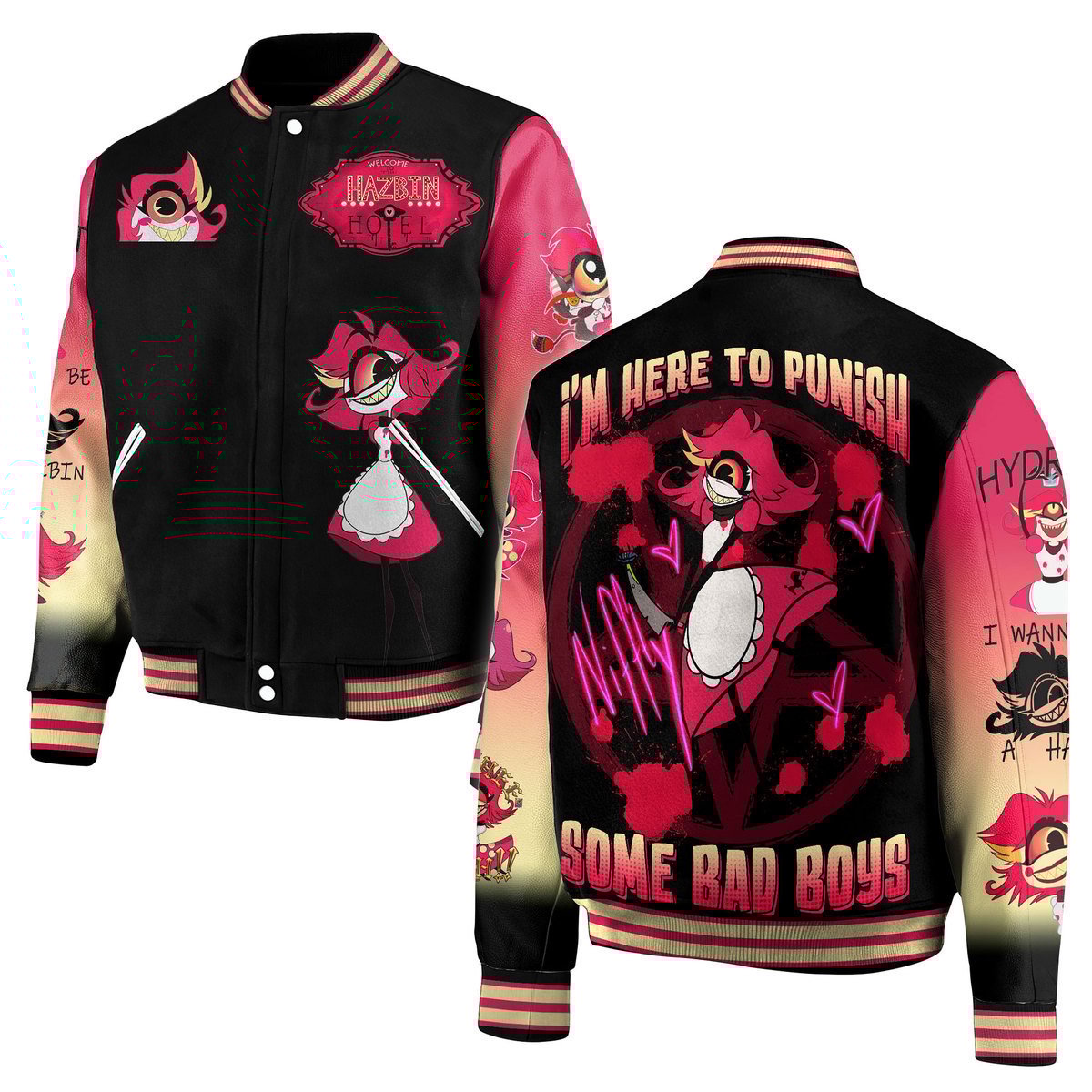Hazbin Hotel New Premium Baseball Jacket Gift For Fan