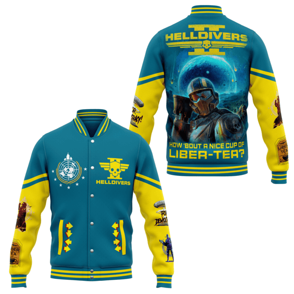 Helldivers New Premium Baseball Jacket Gift For Fan