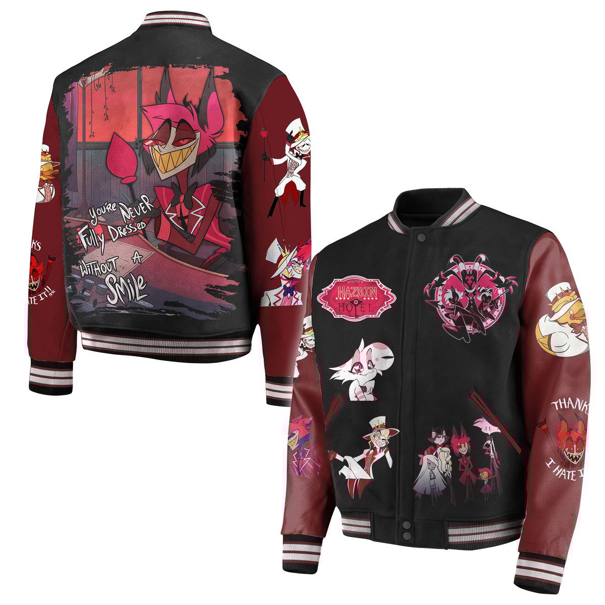 Hazbin Hotel New Premium Baseball Jacket Gift For Fan