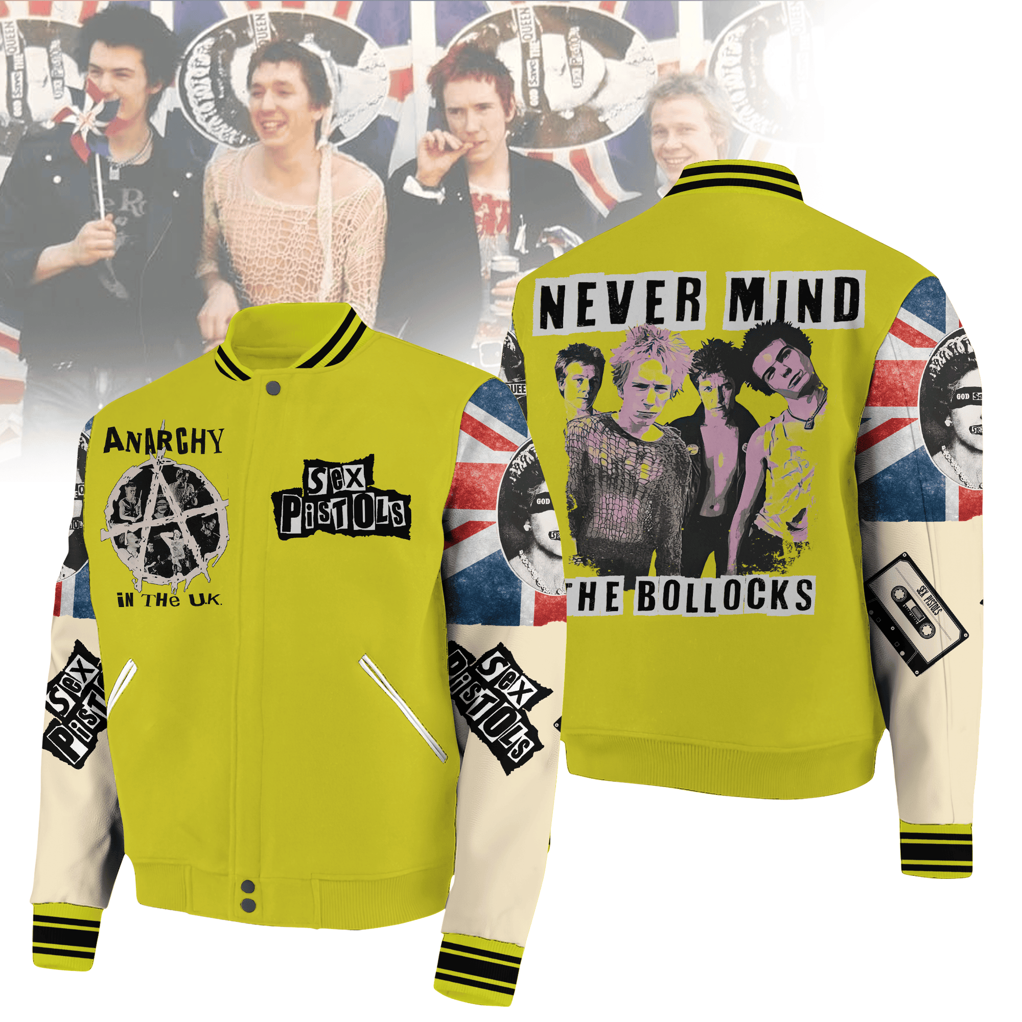Sex Pistols New Premium Baseball Jacket Gift For Fan