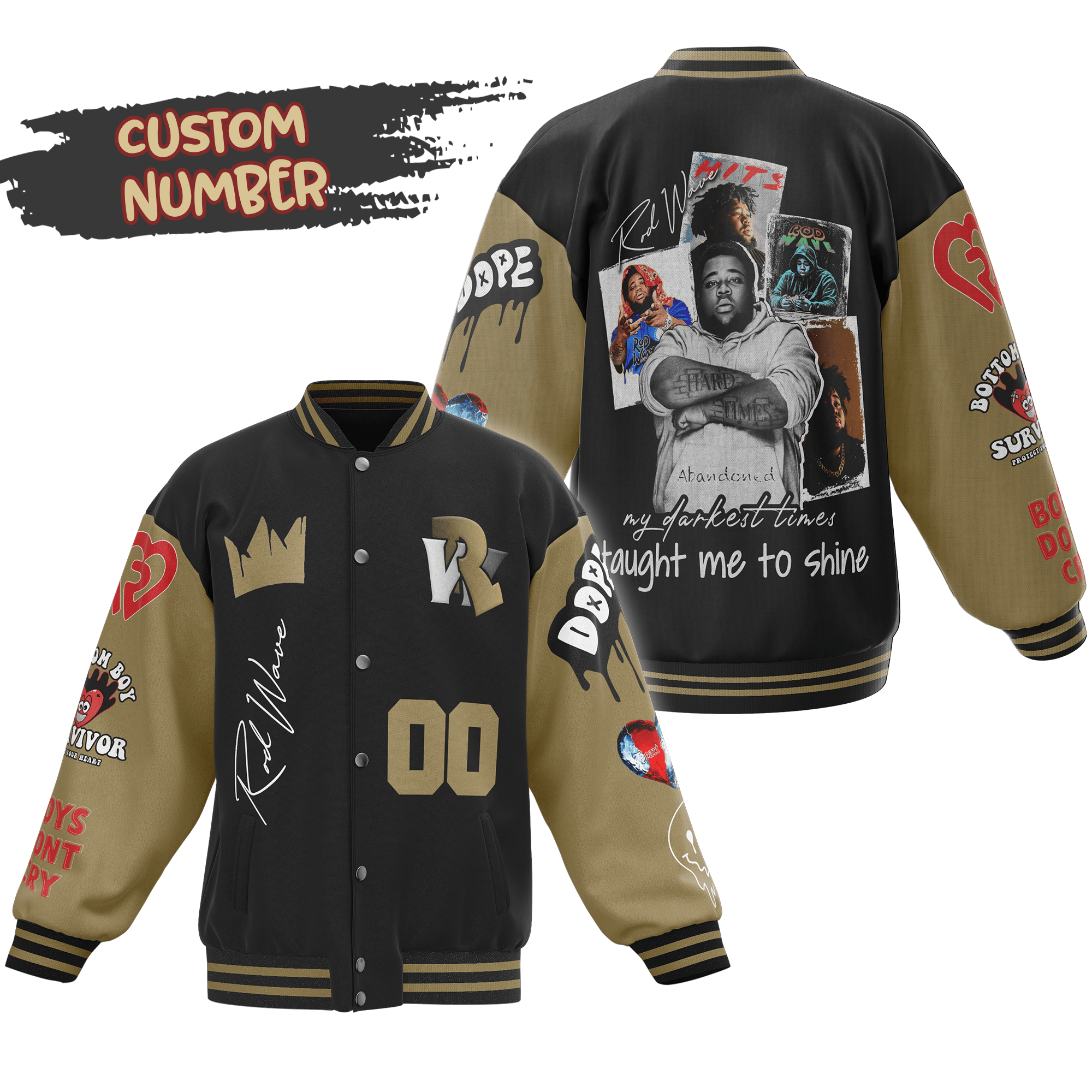 Rod Wave New Premium Baseball Jacket Gift For Fan