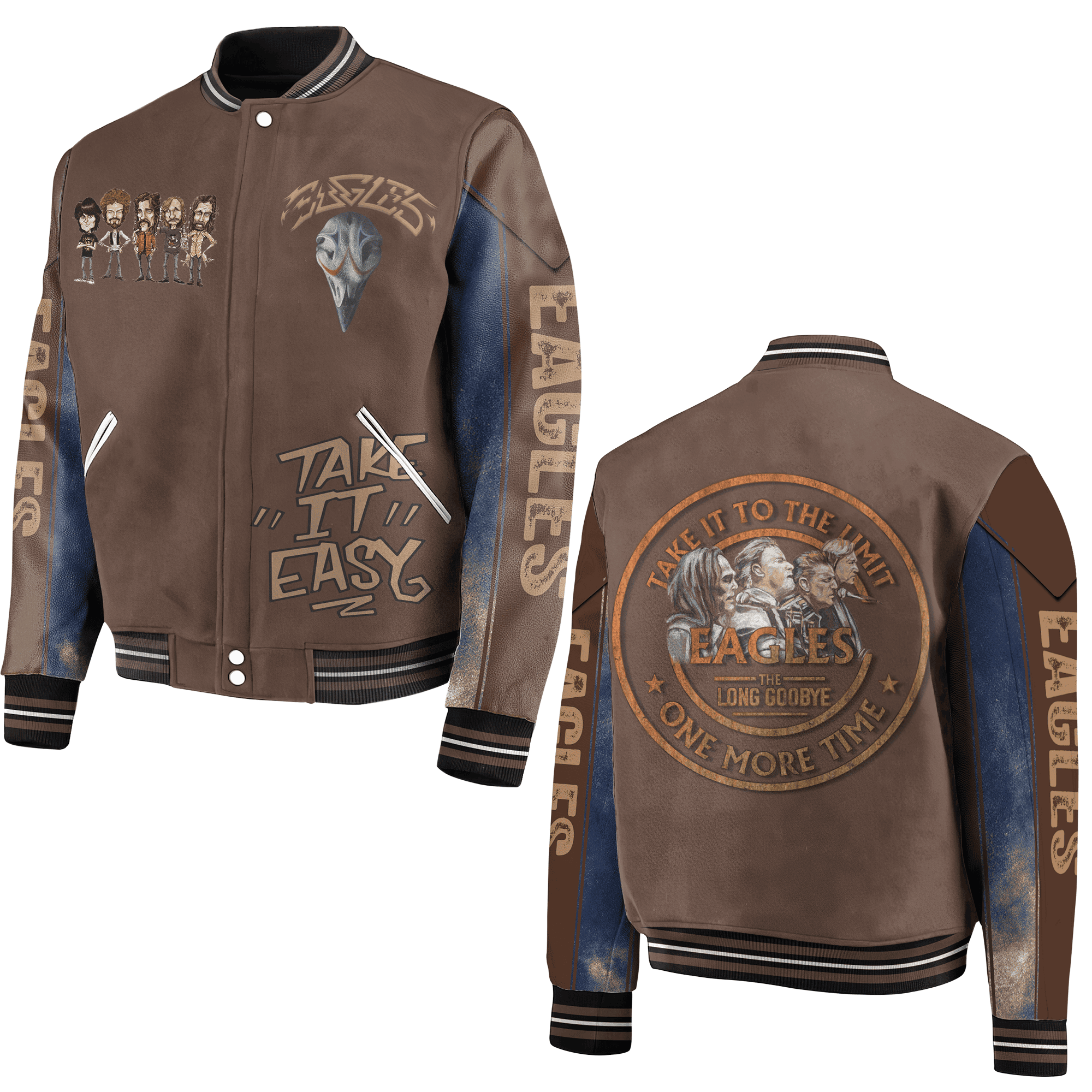 Take It Easy by Eagles New Premium Baseball Jacket Gift For Fan