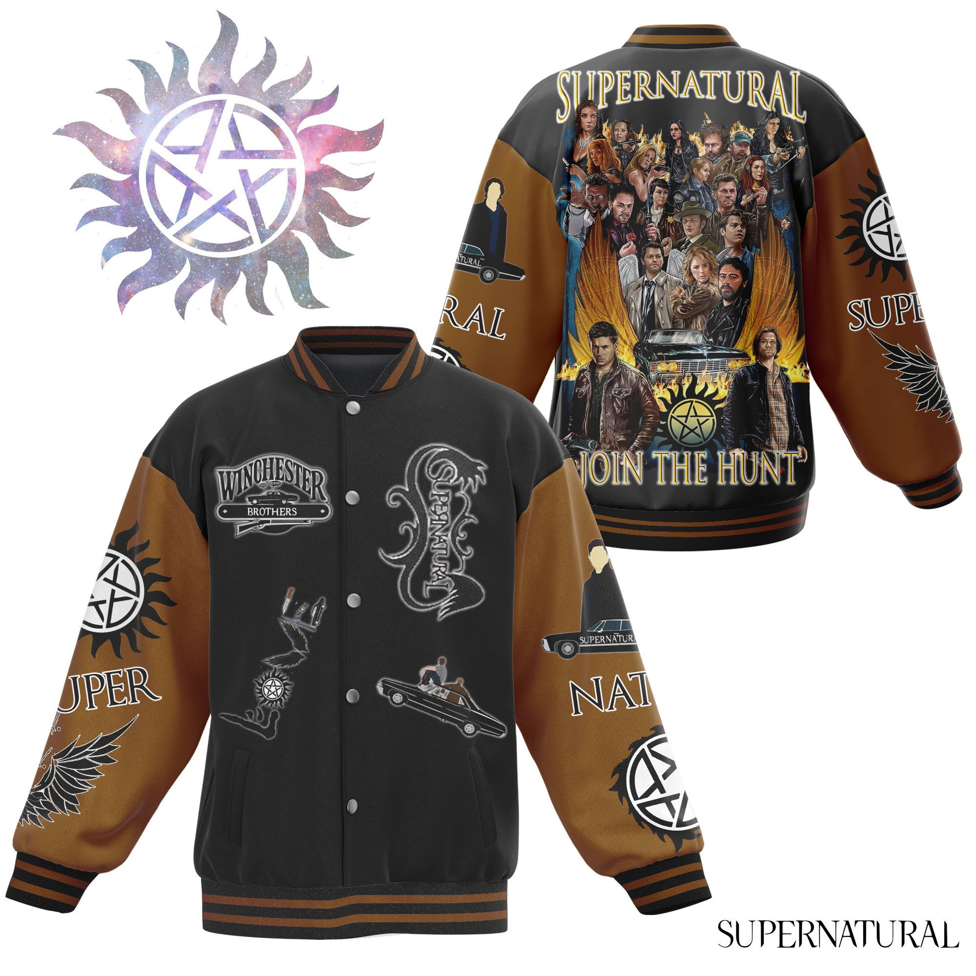 Supernatural New Premium Baseball Jacket Gift For Fan