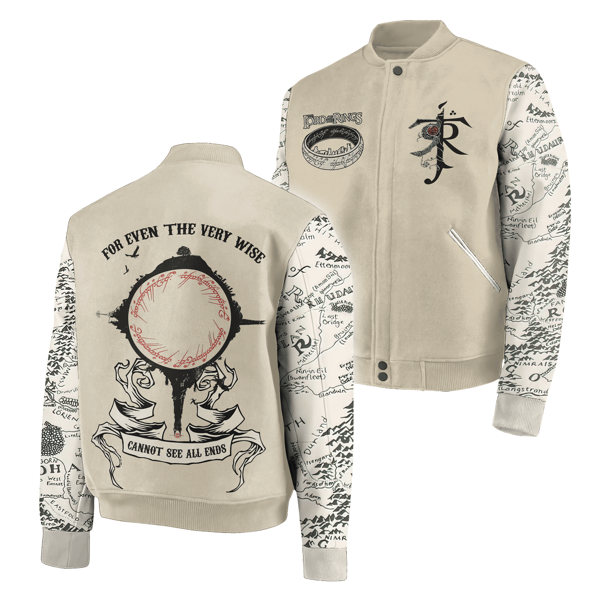 The Lord Of The Rings New Premium Baseball Jacket Gift For Fan