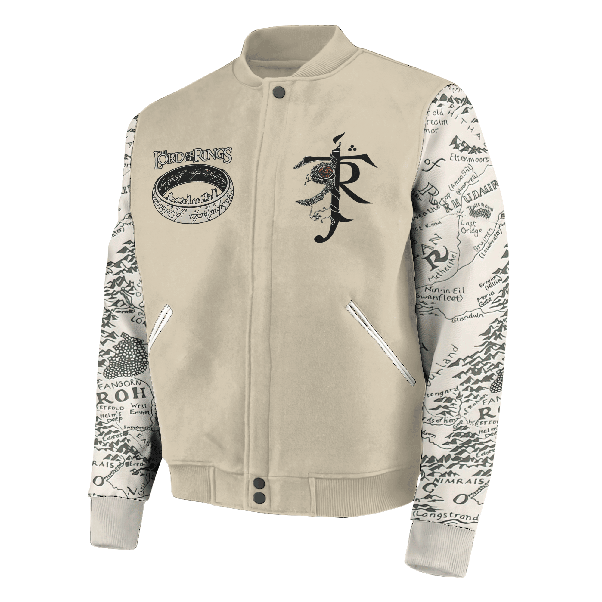 The Lord Of The Rings New Premium Baseball Jacket Gift For Fan The Lord Of The Rings New Premium Baseball Jacket Gift For Fan