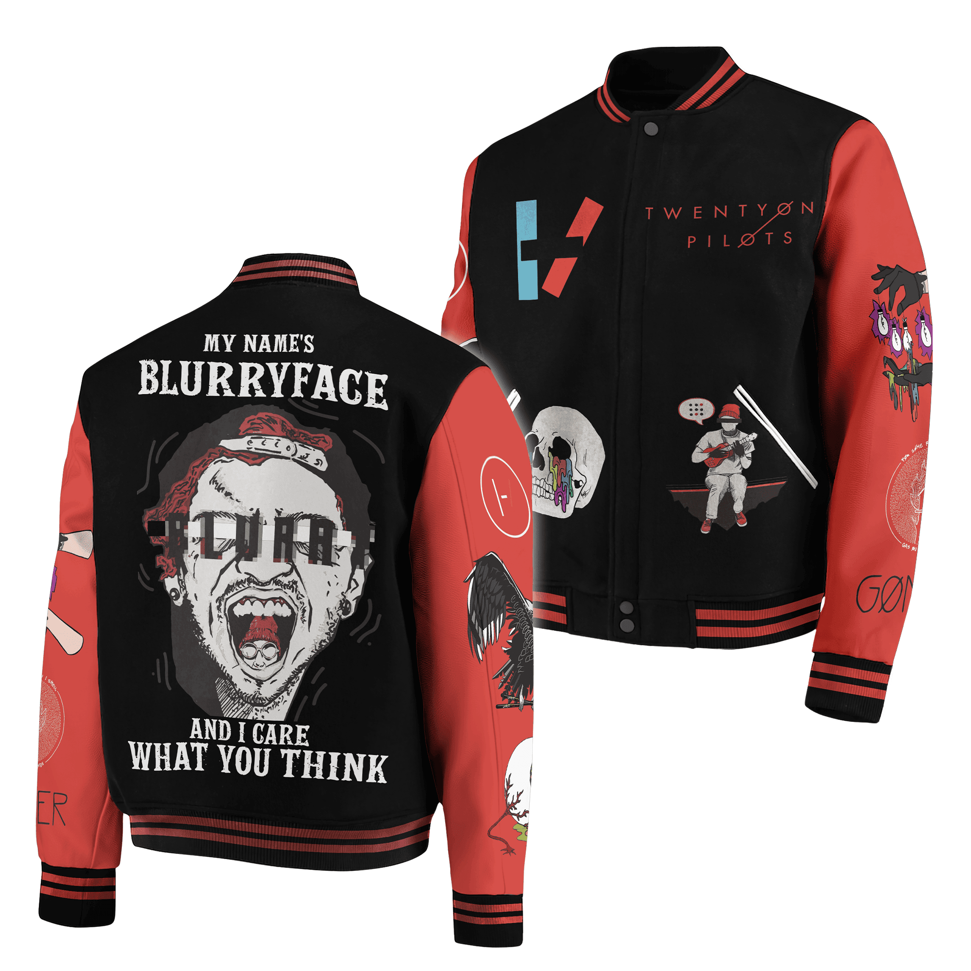 Twenty One Pilots New Premium Baseball Jacket Gift For Fan