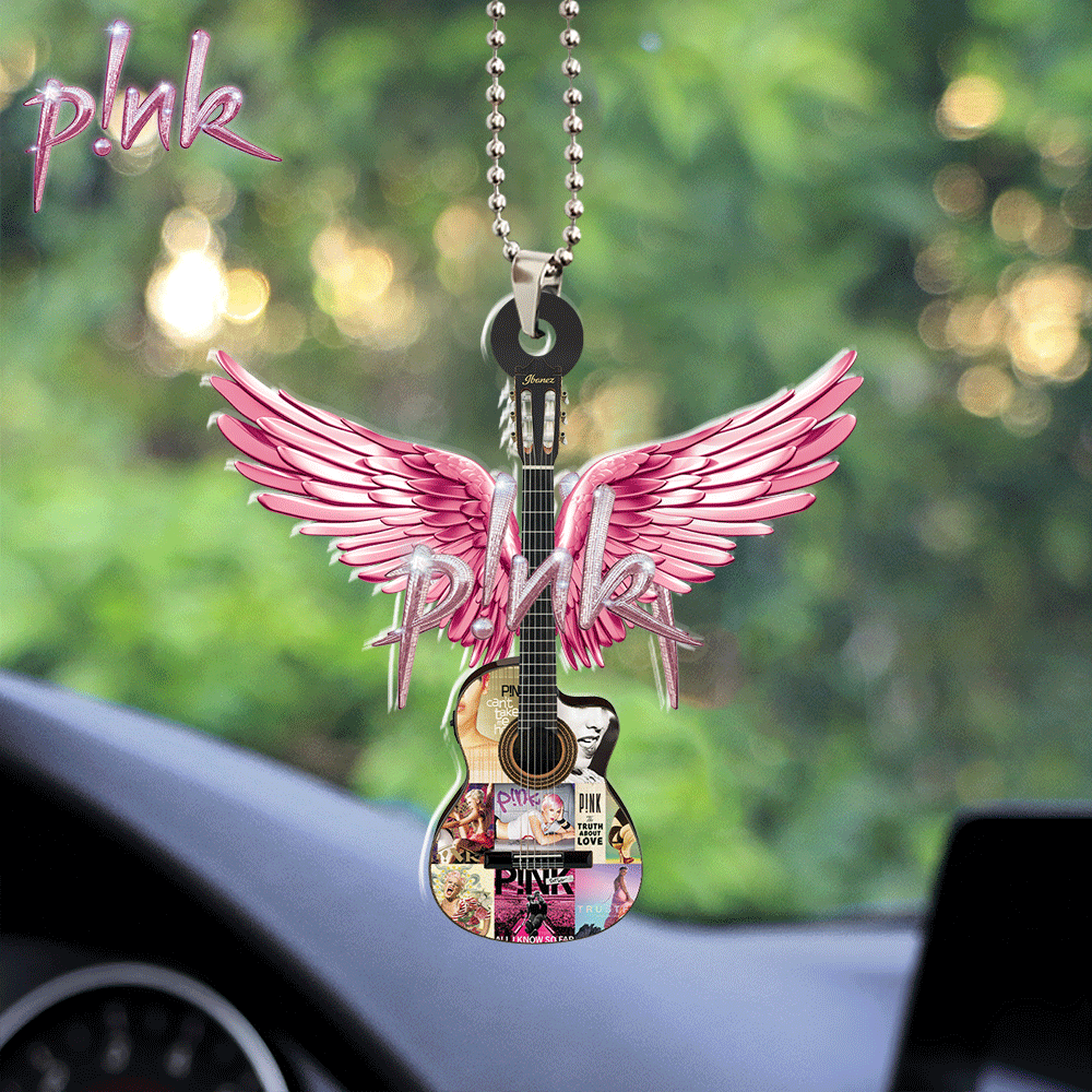 P!nk Custom Shape 2-sided Acrylic Car Ornament Gift