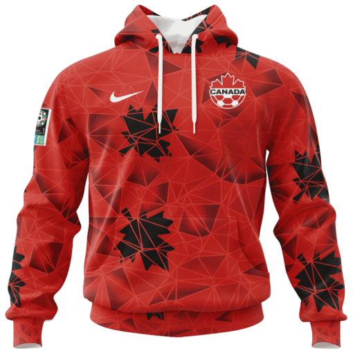 Canada Women’s National Soccer Team World Cup 2023 Home Kits 3d Printed Hoodie 3d Printed Hoodie