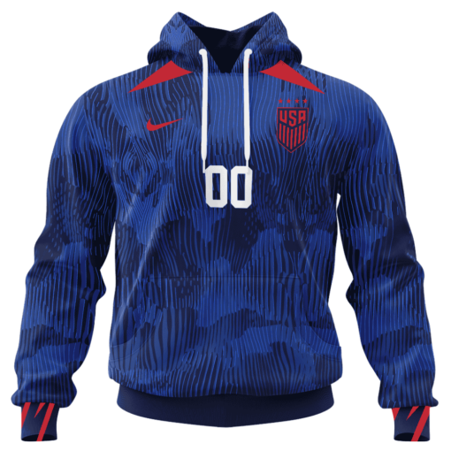 USWNT Women’s World Cup 2023 Away Kits 3d Printed Hoodie 3d Printed Hoodie