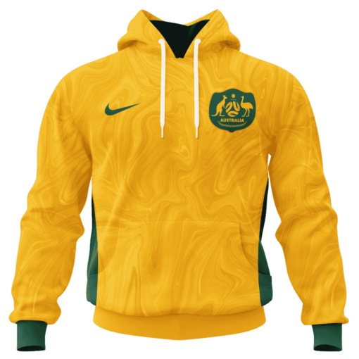 Australia Women’s National Soccer Team World Cup 2023 Home Kits 3d Printed Hoodie 3d Printed Hoodie