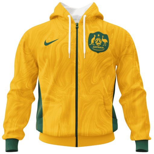 Australia Women’s National Soccer Team World Cup 2023 Home Kits 3d Printed Hoodie 3d Printed Hoodie
