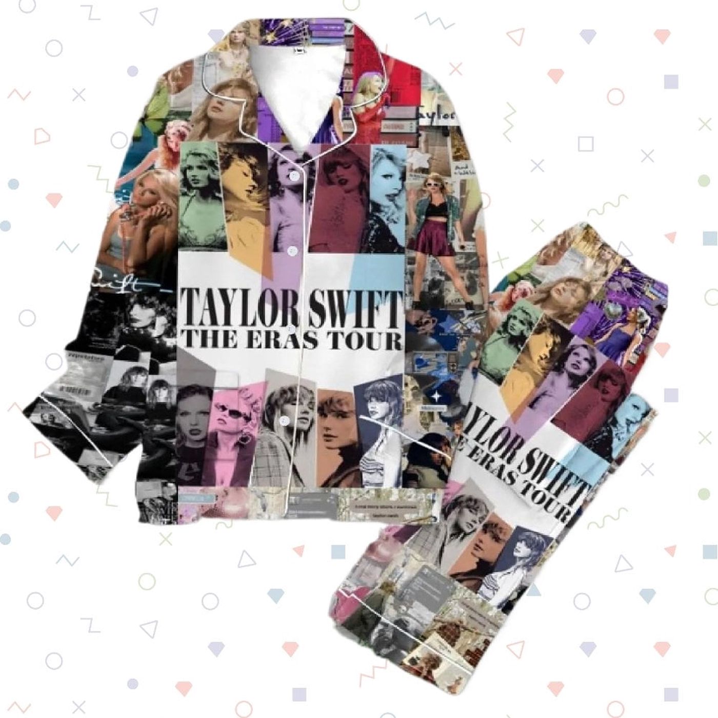 1989 Taylor s Pajamas Set – Eras Tour Edition: Stylish & Comfy Sleepwear for Taylor Swift Fans