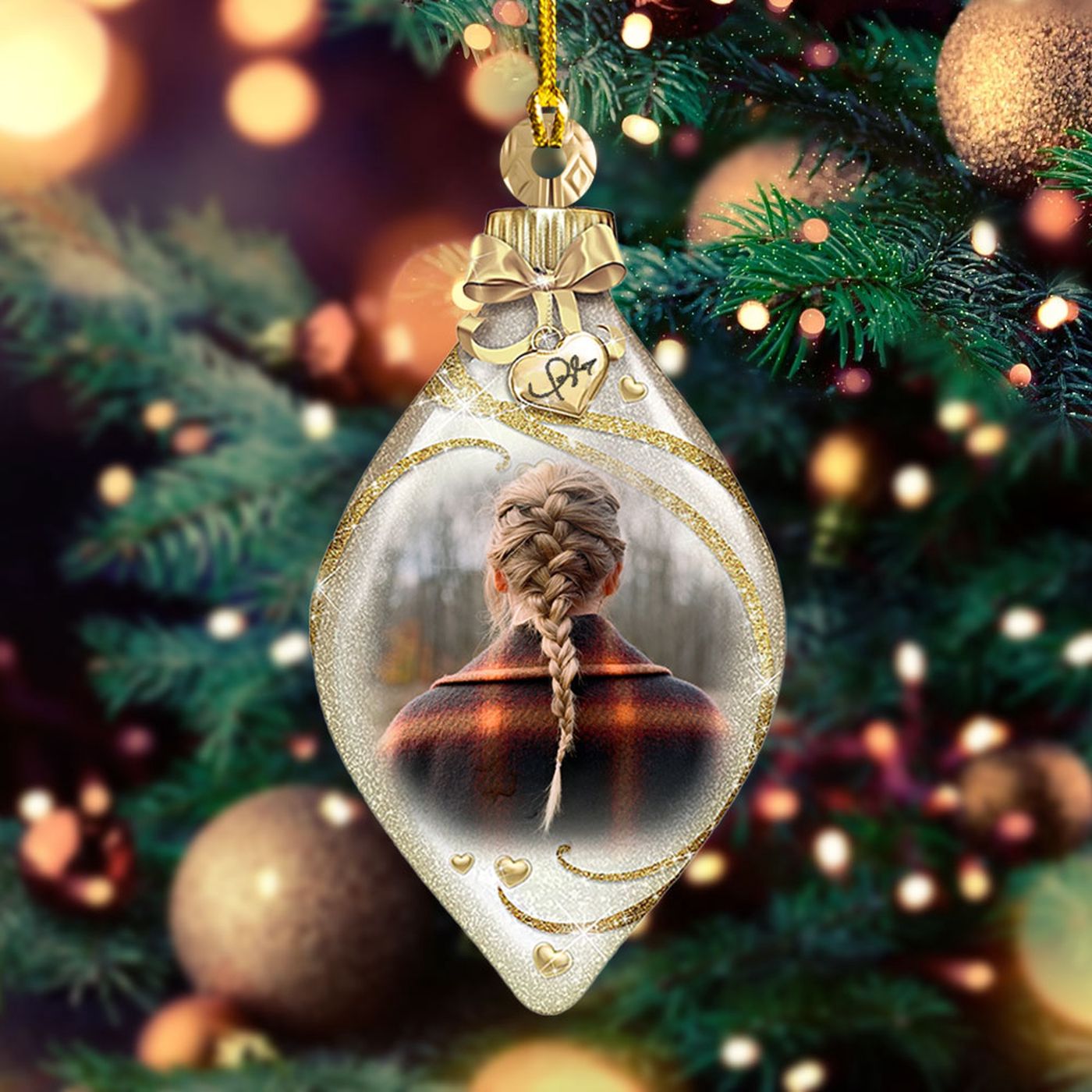 4PCS Taylor Swift Custom Shape 2-sided Acrylic Ornament